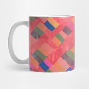Pink Abstract Grunge texture collection Mug